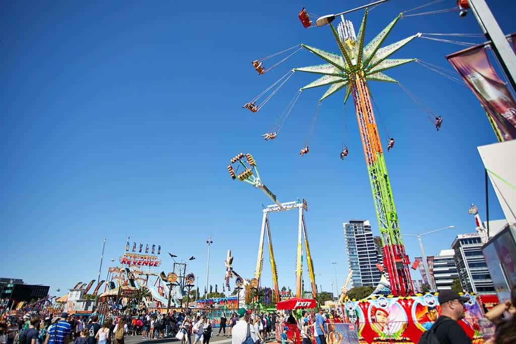 sydney royal easter show carnival rides