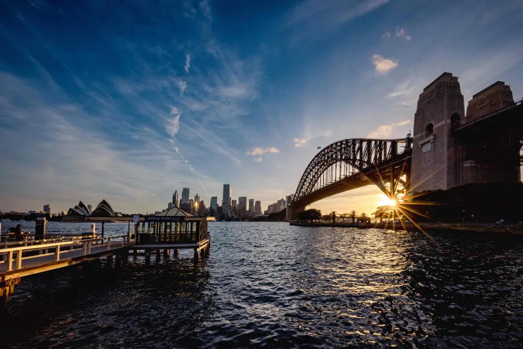 north sydneys olympic pool panorama
