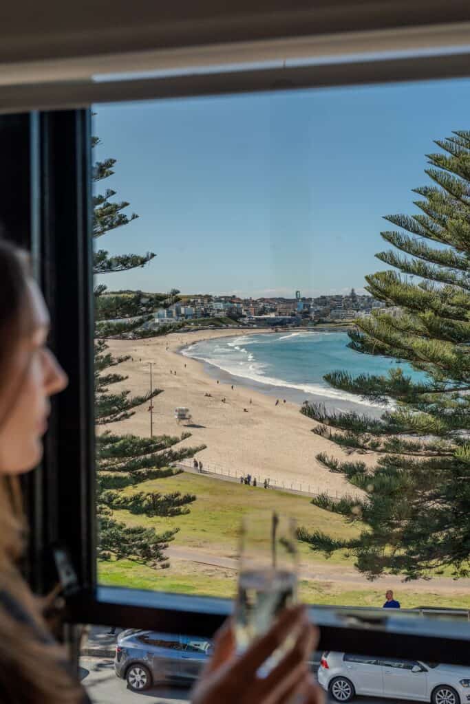 bondi beach view from bondi 38 apartment
